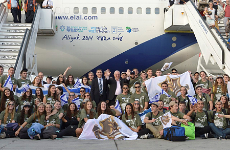 33,274 עולים עלו לישראל בשנת 2019